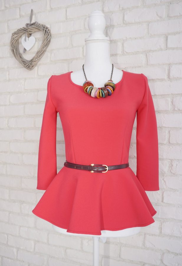 Bluza Volan Peplum Corai – 1