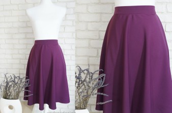 Fusta Clos Mov cu Buzunare