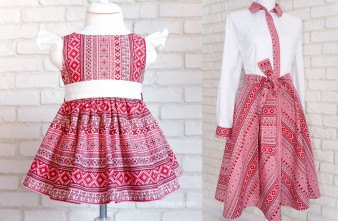 Rochii Mama Fiica Motive Romanesti Rosii