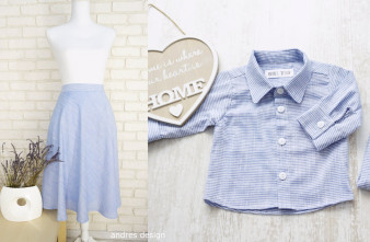 Fusta Mama si Camasi Tata Fiu In Bleu