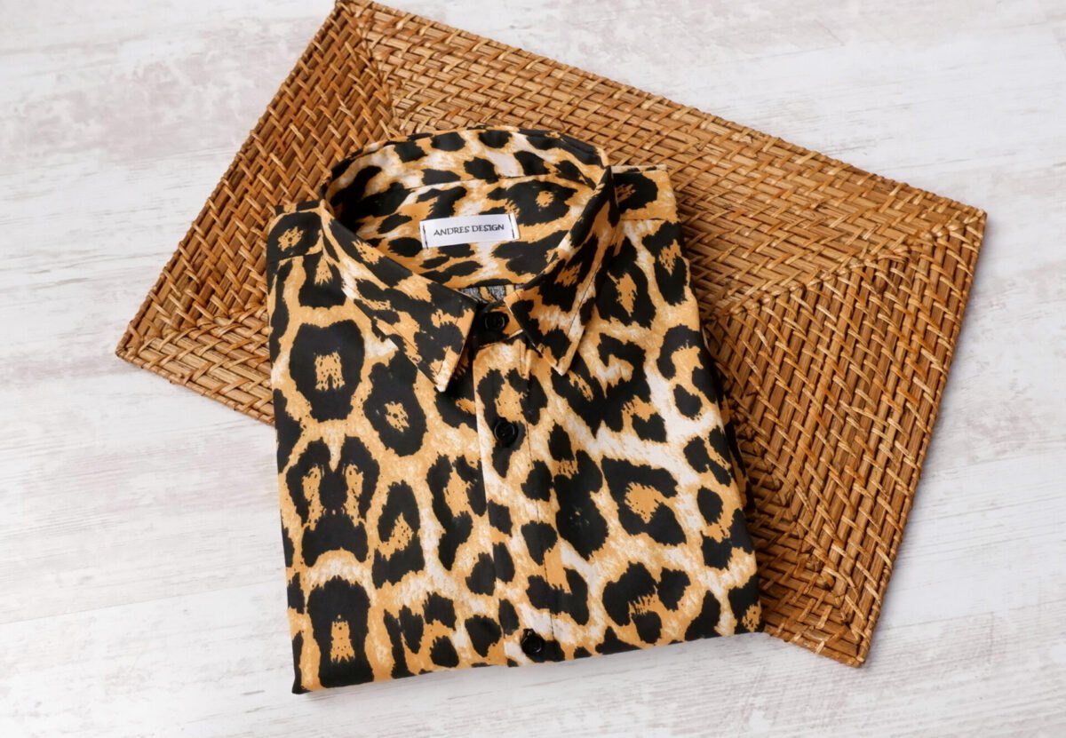 Cămașă Bărbați Animal Print