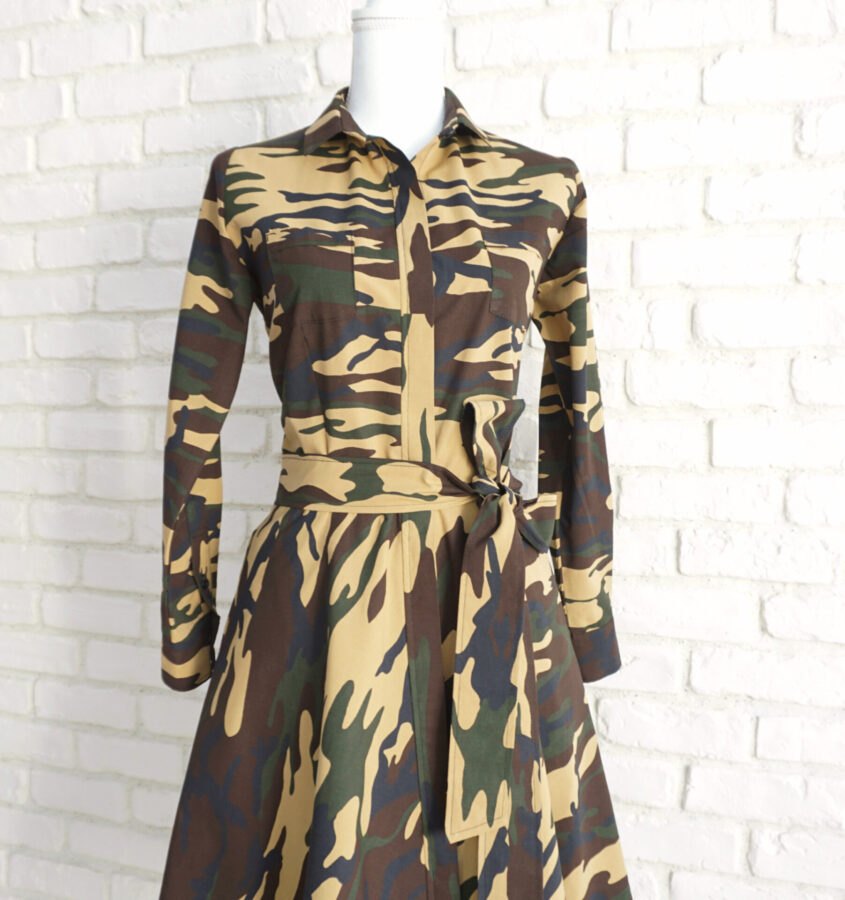 Rochie Cămașă Army – 2