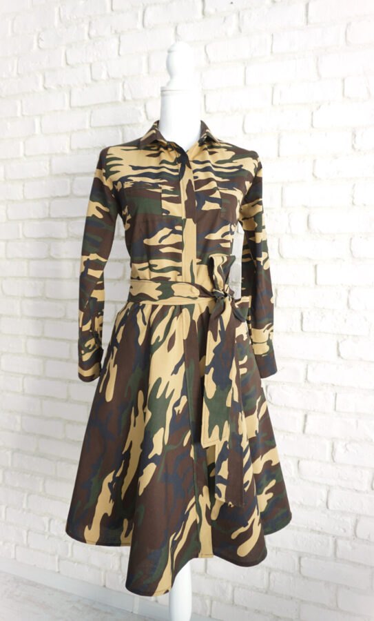 Rochie Cămașă Army – 1