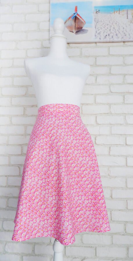 Rochie Cămașă Lungă Volane Încrețite Roz – 4