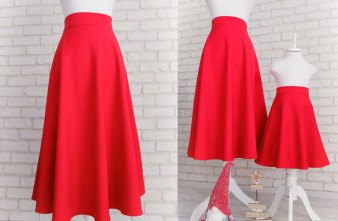 Fuste Rosii Mama Fiica