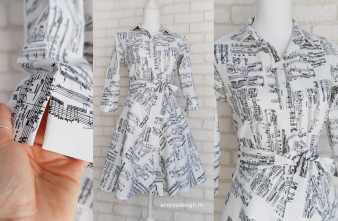 Rochie Camasa Note Muzicale