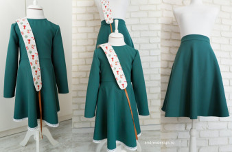 Set Haine Mama Fiica Verde Craciun