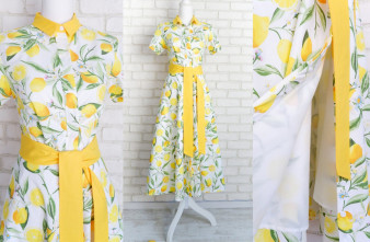 Rochie Camasa Lamai Maneca Scurta
