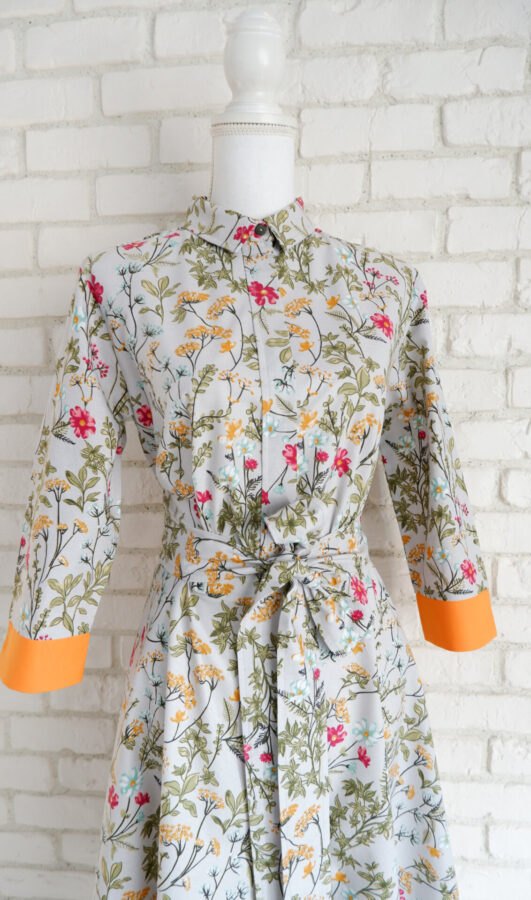 Rochie Cămașă Flori de Câmp – 2