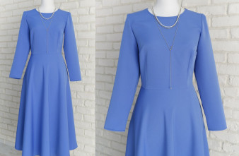 Rochie Clos Lunga Bleu Serenity