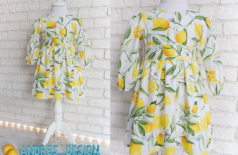 Rochita Incretita cu Maneca Lunga Bufanta Lamai