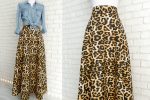 Fusta Clos Lunga Animal Print