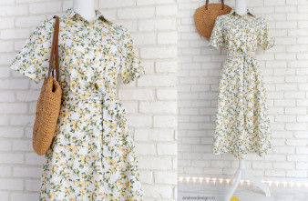 Rochie Camasa cu Maneca Scurta Lamai Mici